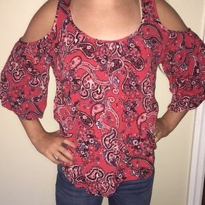Red Mossimo (from target) blouse